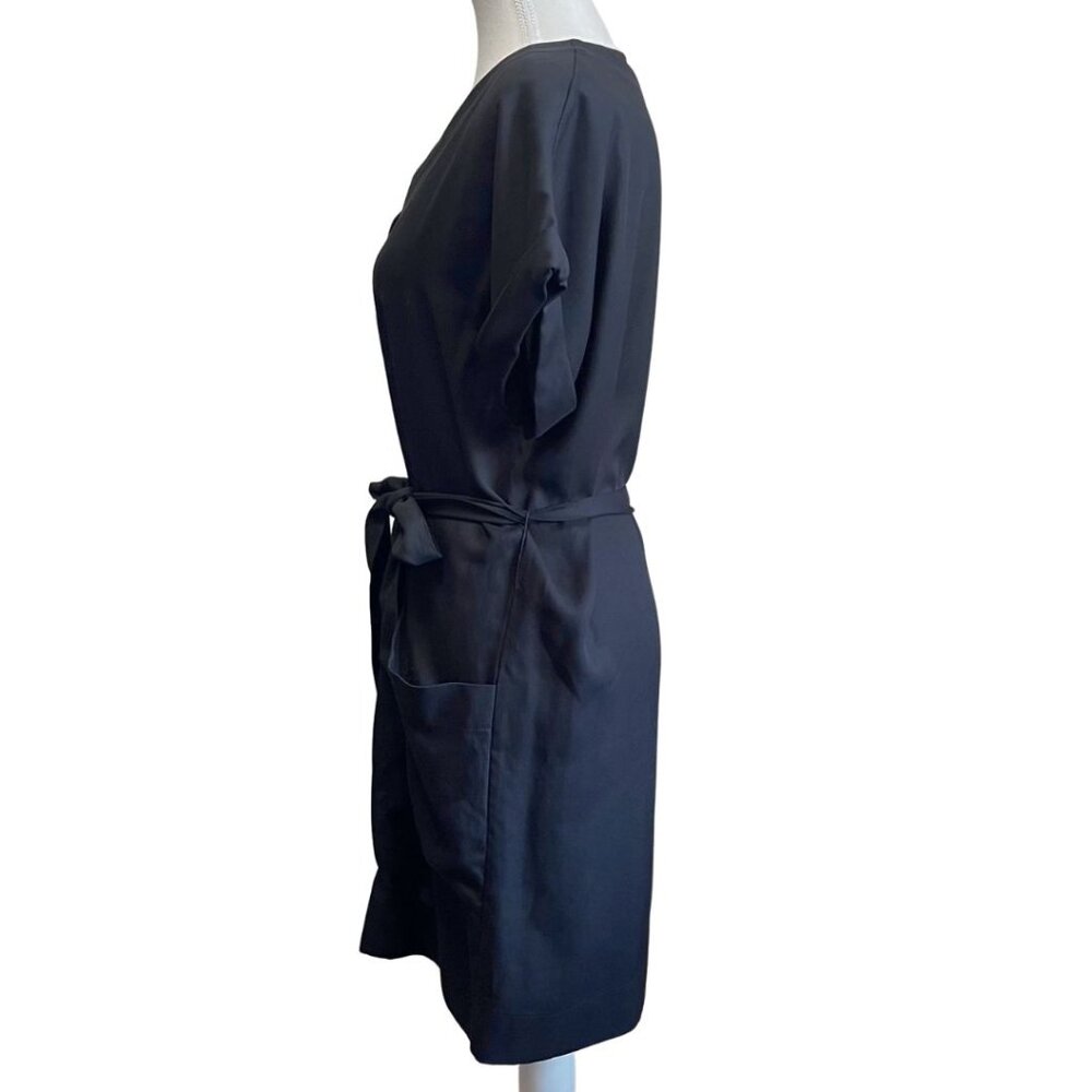 FRANK AND OAK BLACK BELTED MINI SHIRT DRESS 2510240 - XS - Picture 3 of 8